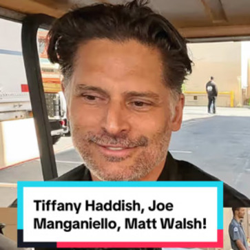 Joe Manganiello on the Sony Lot. 